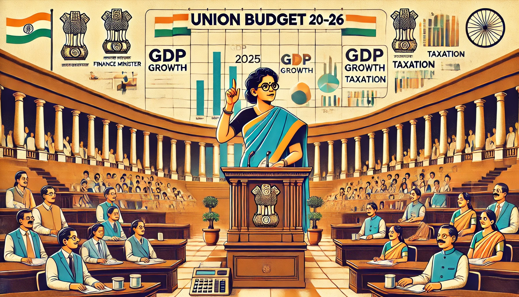 Read more about the article Union Budget 2025-26: Key Highlights & Impact on Taxpayers and Businesses